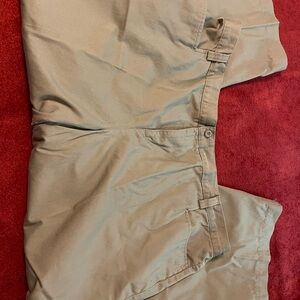 CJ Banks Women's Tan Wrinkle-Free Pants